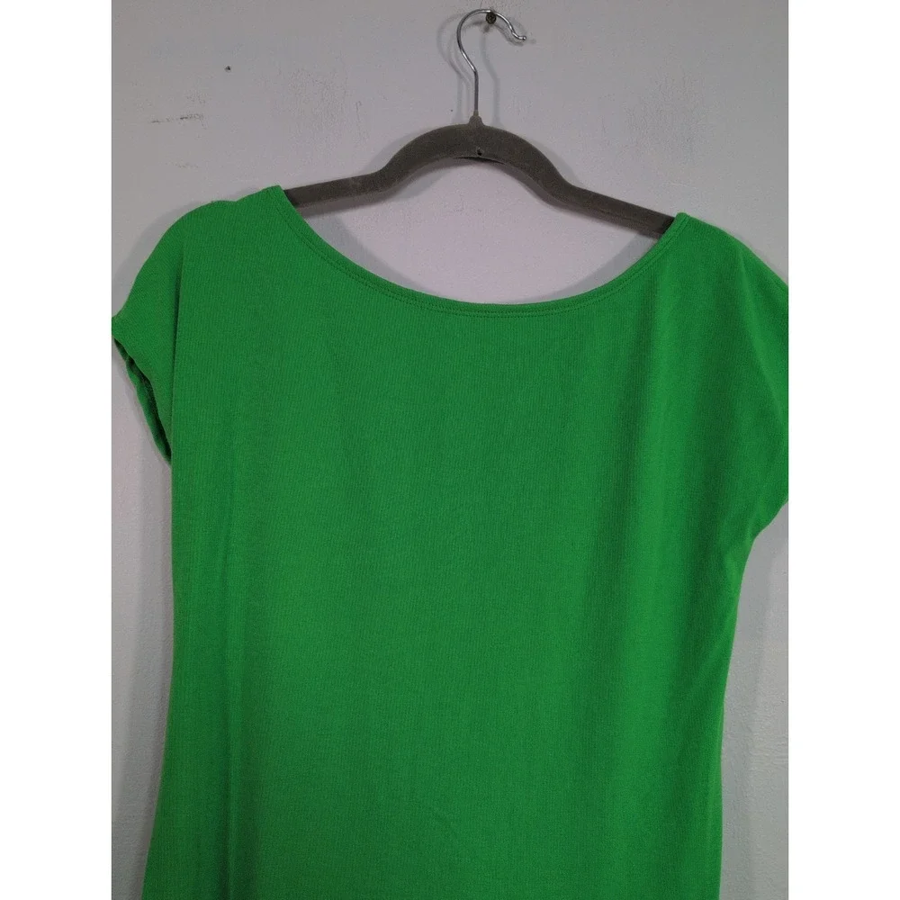 Free People Beach Rosalia Low Back Mini Dress Green Size L New